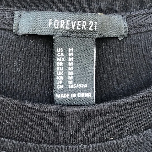 Forever21 Lace-Up Graphic Tee - Picture 7 of 7